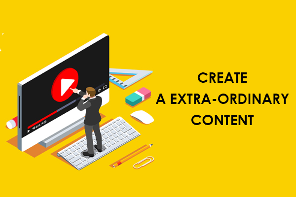 Create a ExtraOrdinary Content