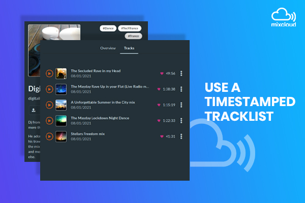 Use a Timestamped Tracklist
