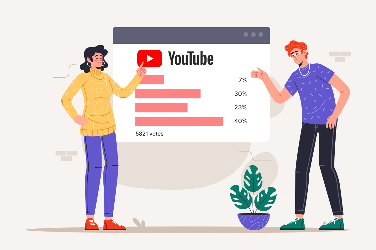 how to get more youtube community poll votes