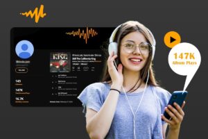 how to get more album plays on audiomack