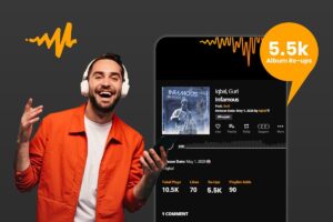 how to get more album re-ups on audiomack