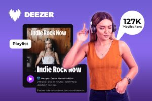 how to get more deezer playlist fans