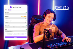 how to make a twitch account