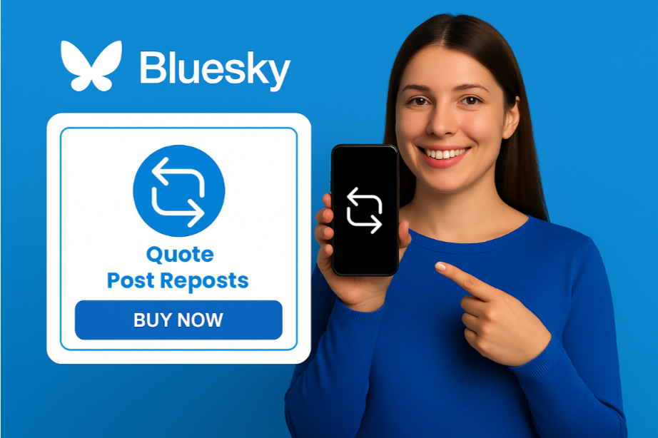 buy bluesky quote post reposts
