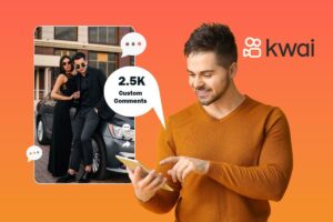 how to get more custom kwai comments