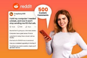 how to get more custom reddit comments