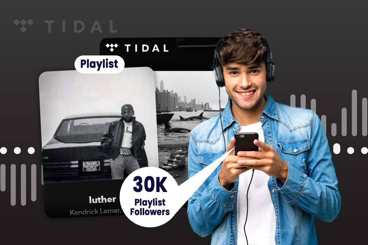 how to get more tidal playlist followers