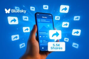 how to get more shares on bluesky