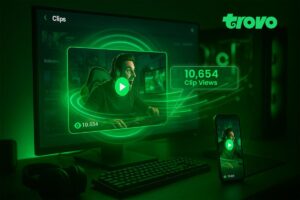 how to get more trovo clip views