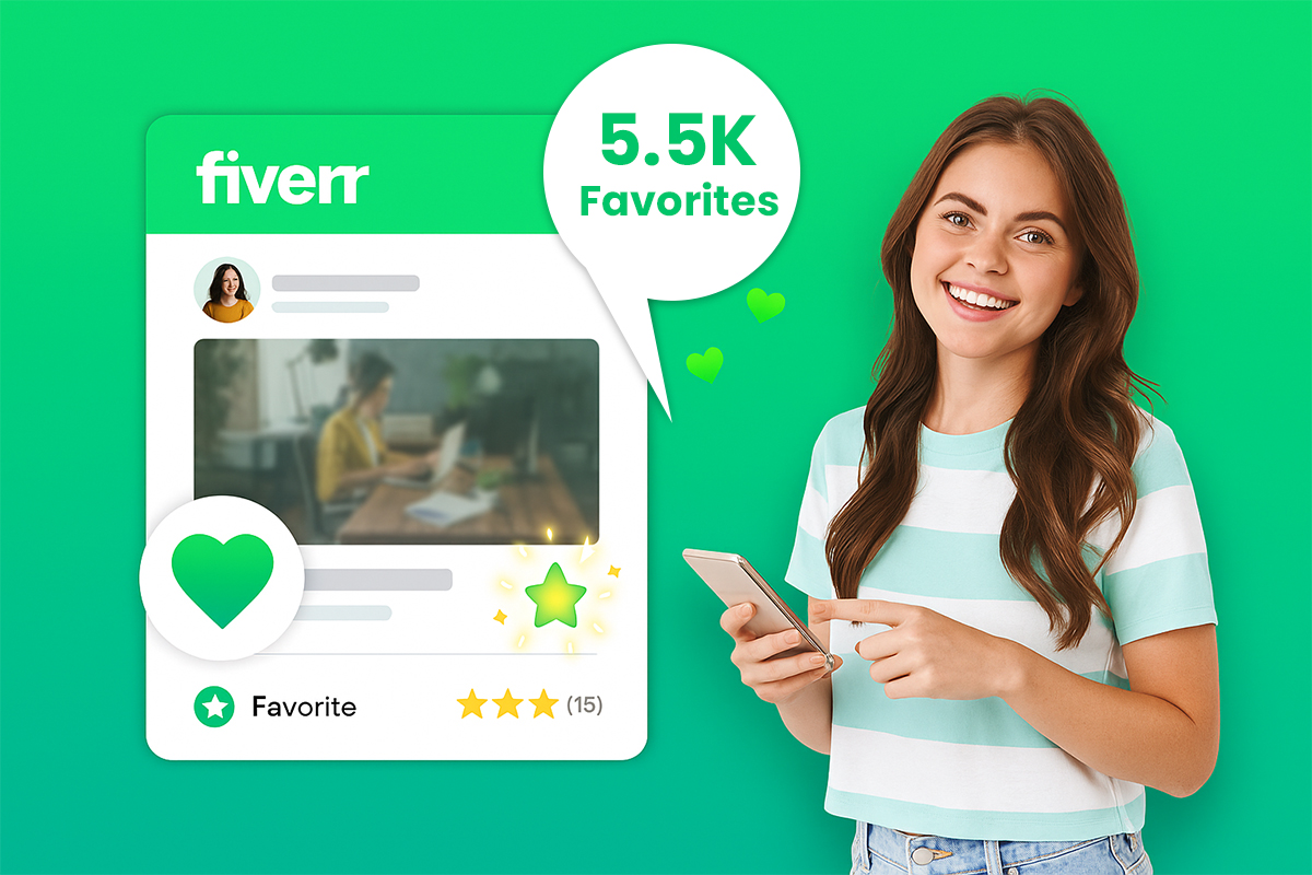 how to get more fiverr favorites