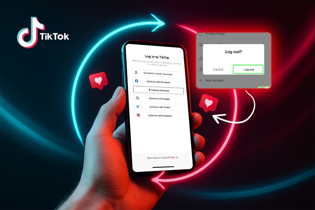 log out and back in / restart device