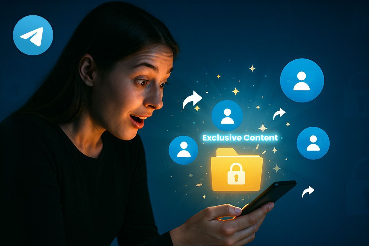 share exclusive content in telegram share exclusive content in telegram