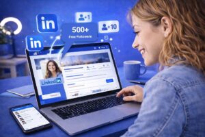 how to get free linkedin followers