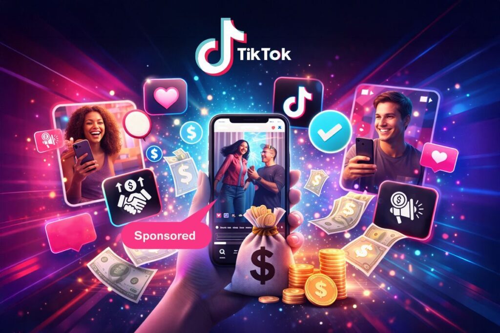 how to get sponsored on tiktok