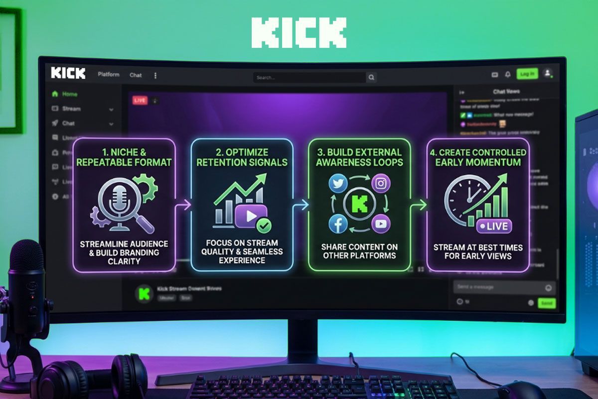 Why Some Kick Streamers Grow Faster, and You Didn’t?