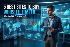 best sites to buy website traffic tested and compared