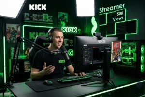 how to become a kick streamer