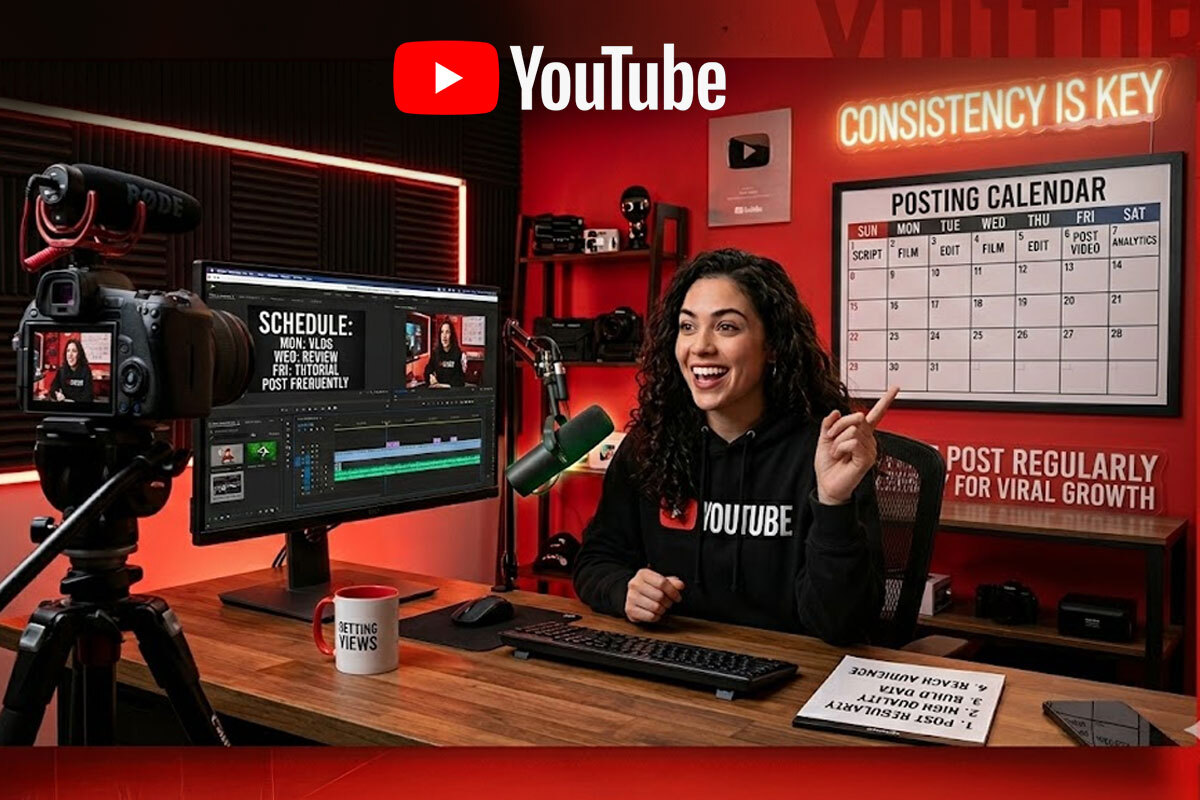 post consistently to increase viral chances