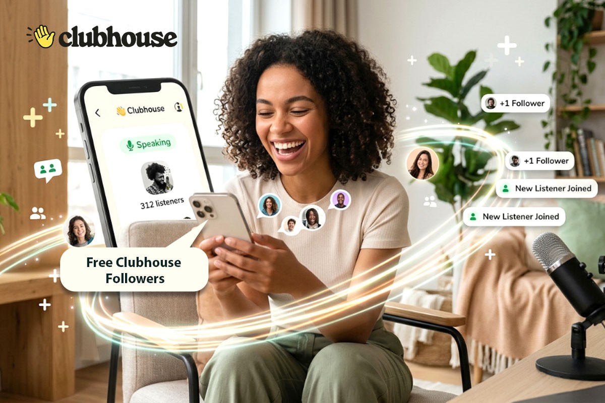 how to get free clubhouse followers