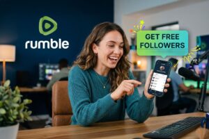 how to get free rumble followers