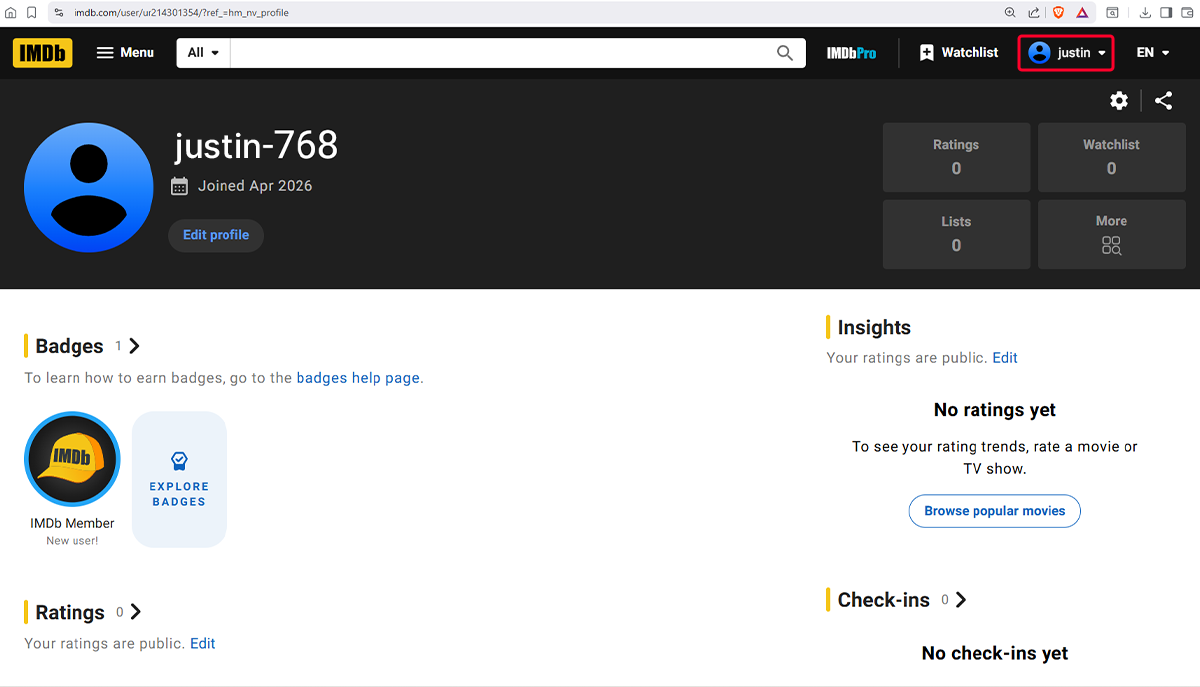 How to Get Your IMDb URL