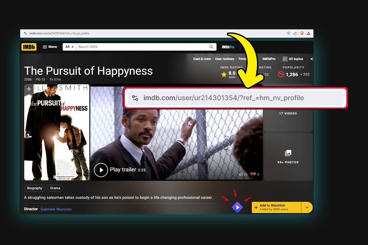 How to Get Your IMDb URL