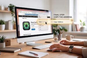 how to find your ios app url