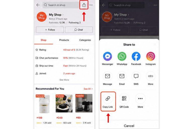 How To Get Your Shopee Store URL (Desktop & Mobile Guide)