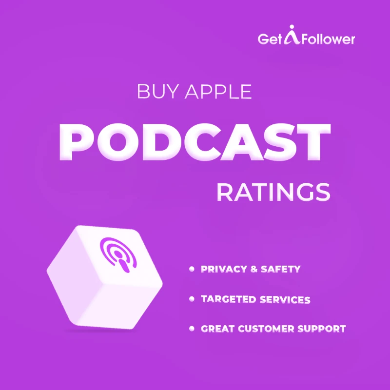 buy apple podcast ratings