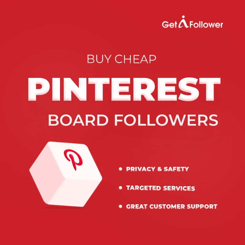 buy cheap pinterest board followers
