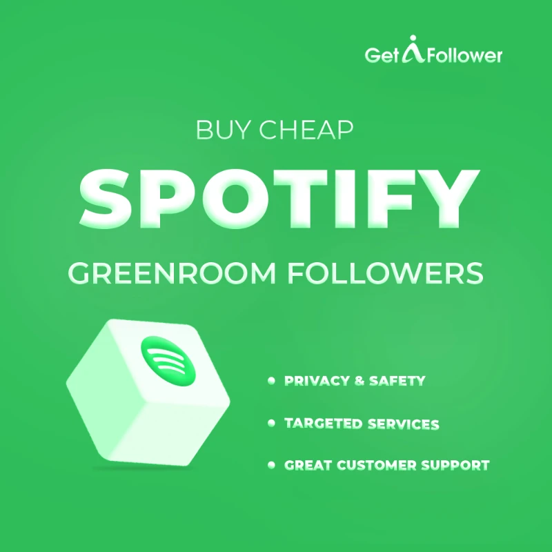 buy cheap spotify greenroom followers