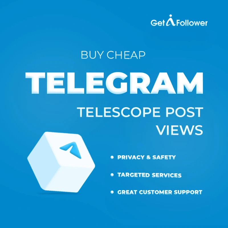 buy cheap telegram telescope post views