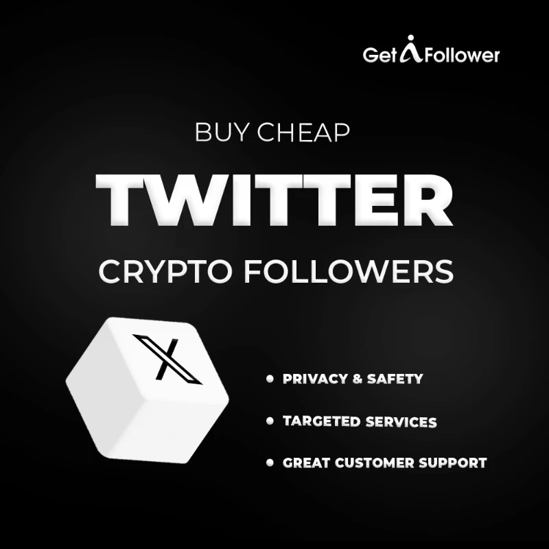 buy cheap twitter crypto followers