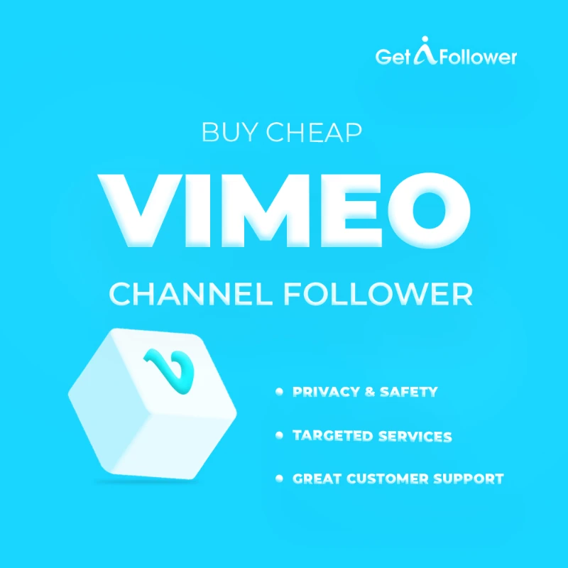 buy cheap vimeo channel follower