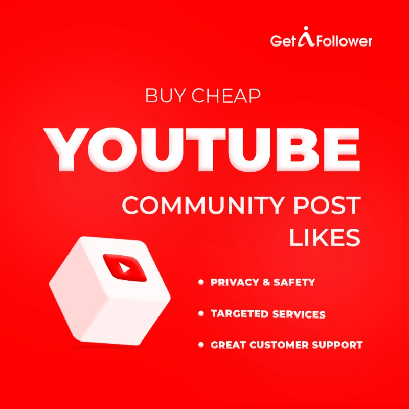 buy cheap youtube community post likes