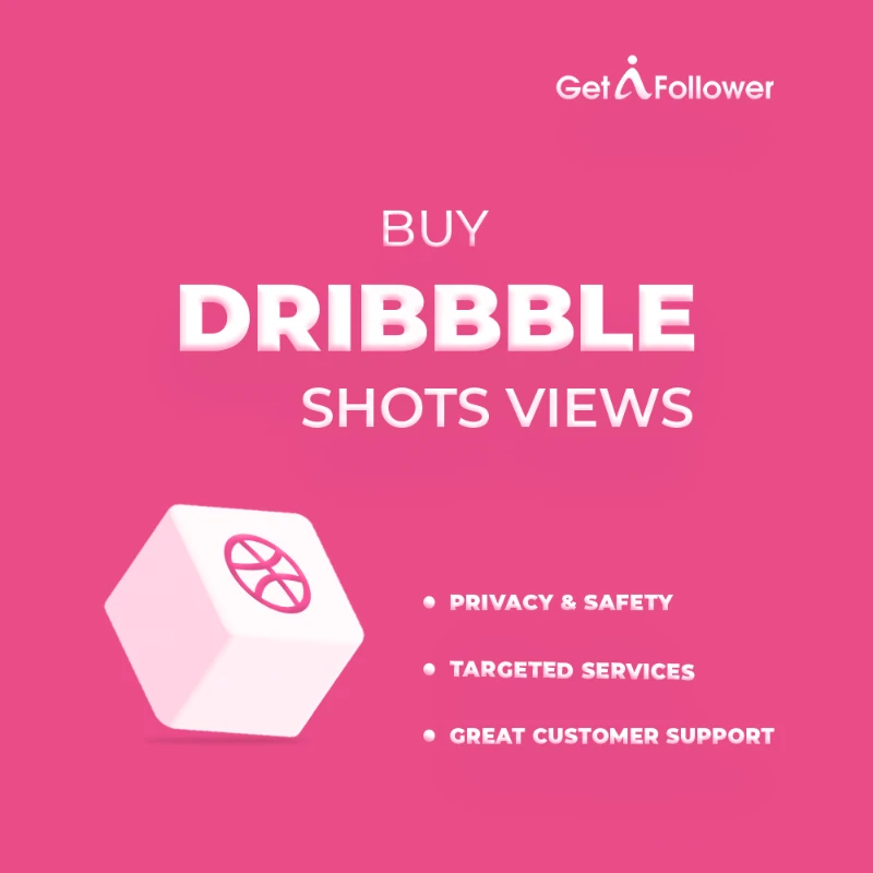 buy dribbble shots views