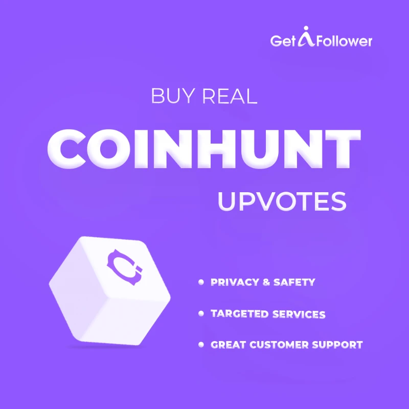buy real coinhunt upvotes