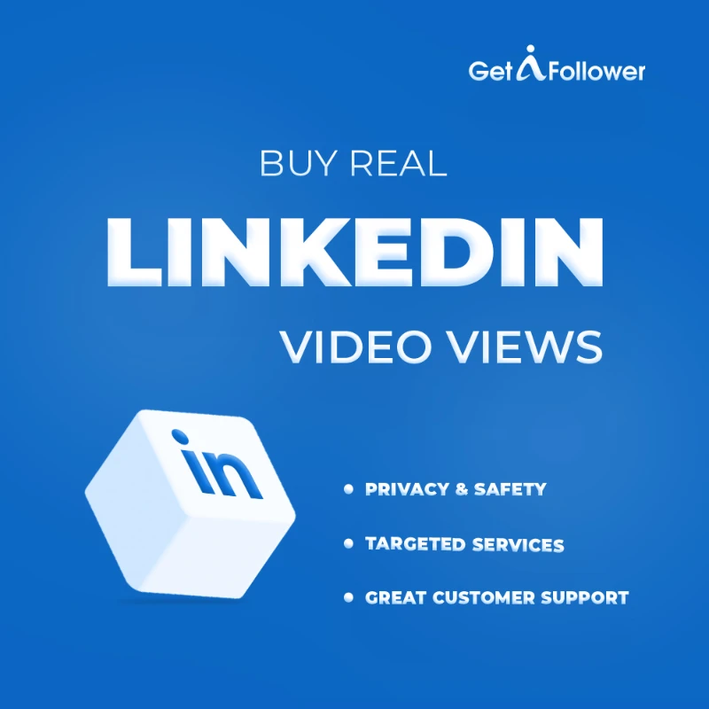 buy real linkedin video views