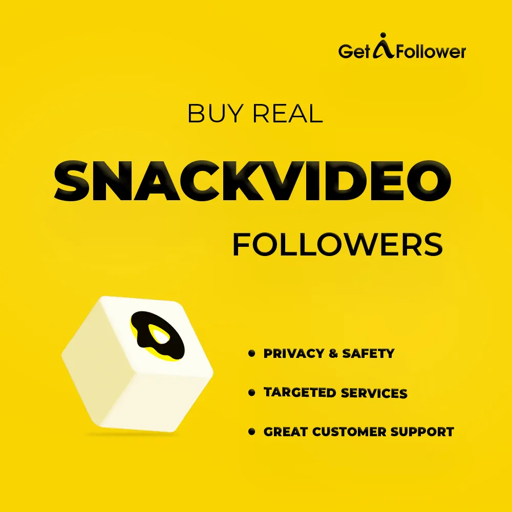 buy real snackvideo followers