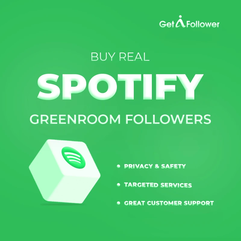 buy real spotify greenroom followers