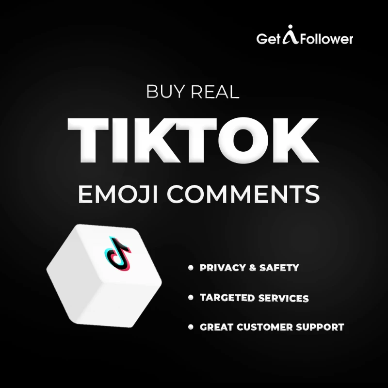 buy real tiktok emoji comments