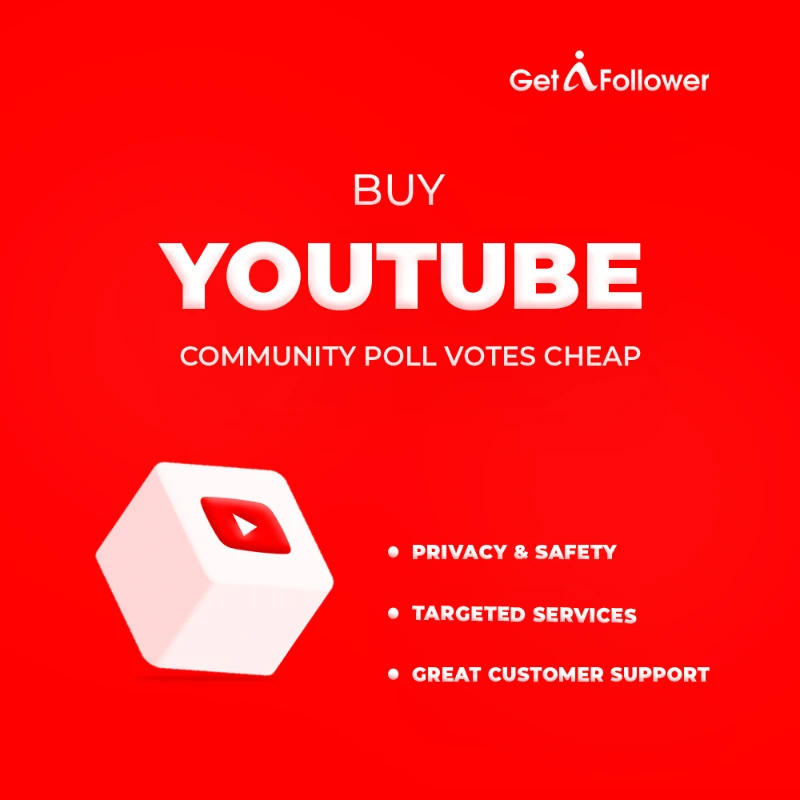 buy youtube community poll votes cheap