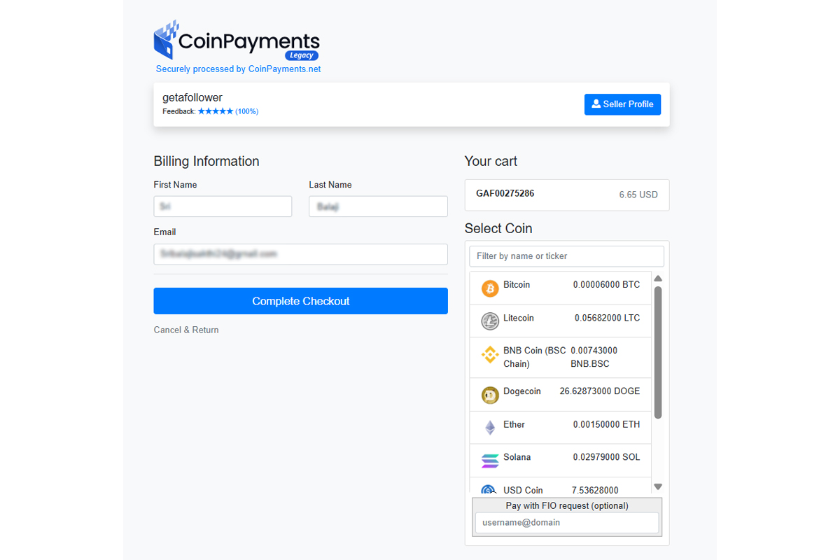 pay with cryptocurrency